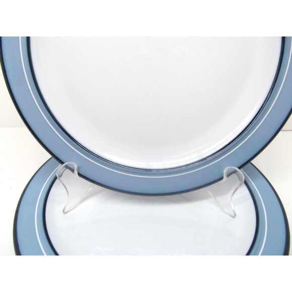 Arita Genesis Blue 8 5/8" Salad Plates Bundle of 3 - Picture 3 of 8
